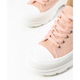 Rosa sneakers med chunky Prenzel-sula 1