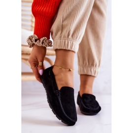 Dam Loafers i mocka Big Star JJ274654 Svart 1