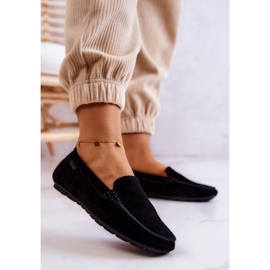 Dam Loafers i mocka Big Star JJ274654 Svart 2