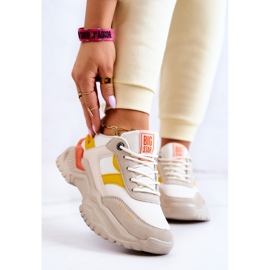 Damsportskor Big Star JJ274A411 Vit och Beige 2