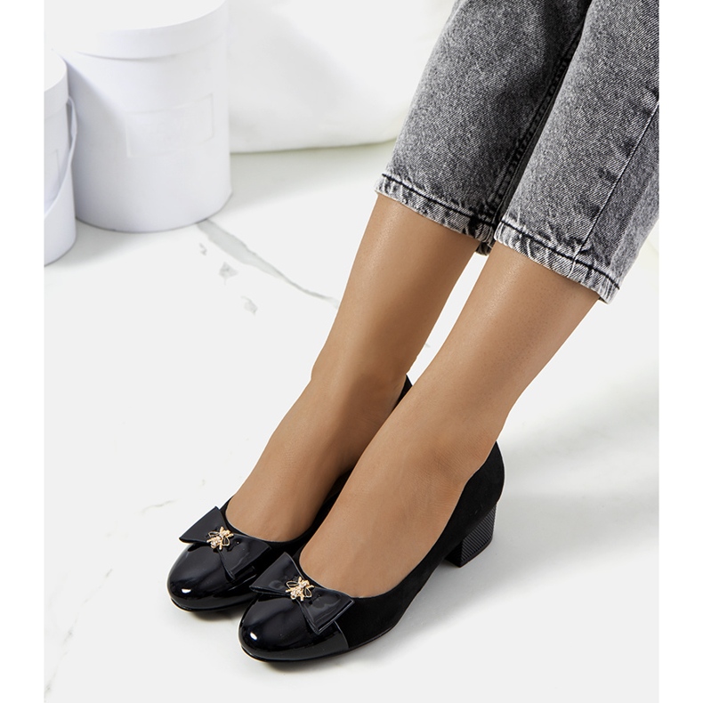 Svarta dampumps från Sharona 1