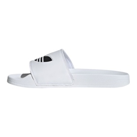 Adidas Adilette Lite FU8297 tofflor vit svart 1