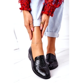 Lackerade Mockasiner Vinceza 21-10674 Svart 1