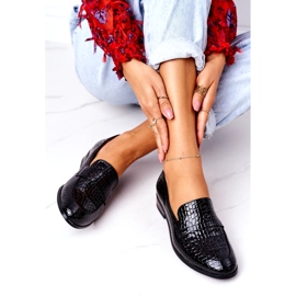 Lackerade Mockasiner Vinceza 21-10674 Svart 4