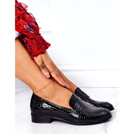 Lackerade Mockasiner Vinceza 21-10674 Svart 5