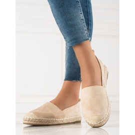 Bestelle Beige mocka Espadrilles 2