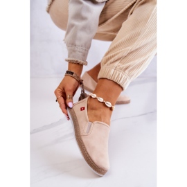 Dam Espadrilles Slip-On Big Star JJ276001 Beige 1