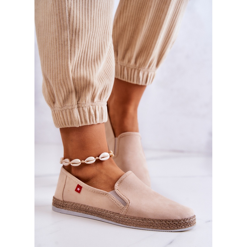 Dam Espadrilles Slip-On Big Star JJ276001 Beige 2