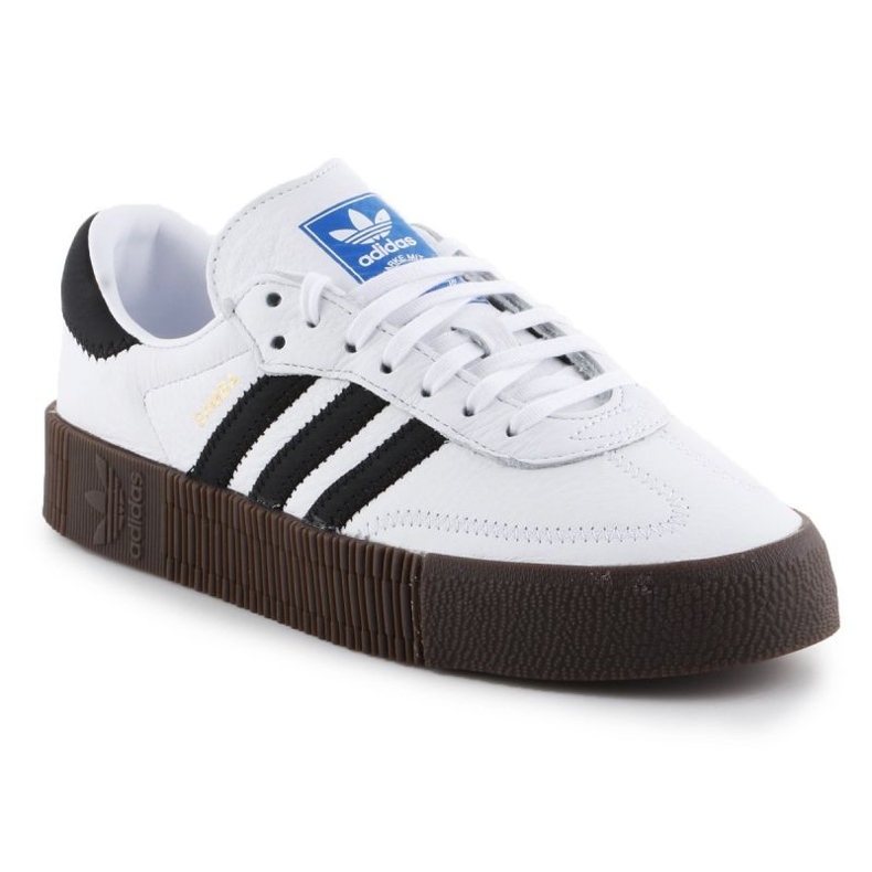 Adidas Sambarose W AQ1134 skor vit svart 1