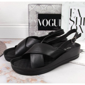 Svarta Vinceza W JAN117A kilasandaler 2