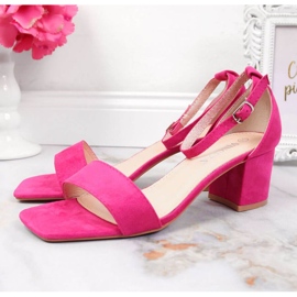 Sandaler på stolpen av Vinceza W JAN107C rosa 2