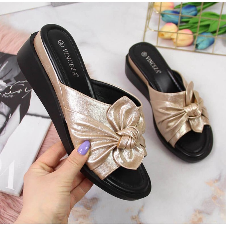 Kiltofflor Vinceza W JAN115A gyllene 1