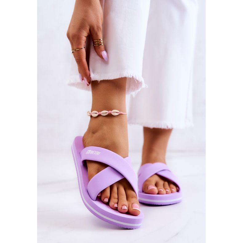 Damtofflor Big Star JJ274A340 Violet violett 1