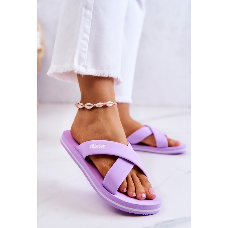 Damtofflor Big Star JJ274A340 Violet violett 2