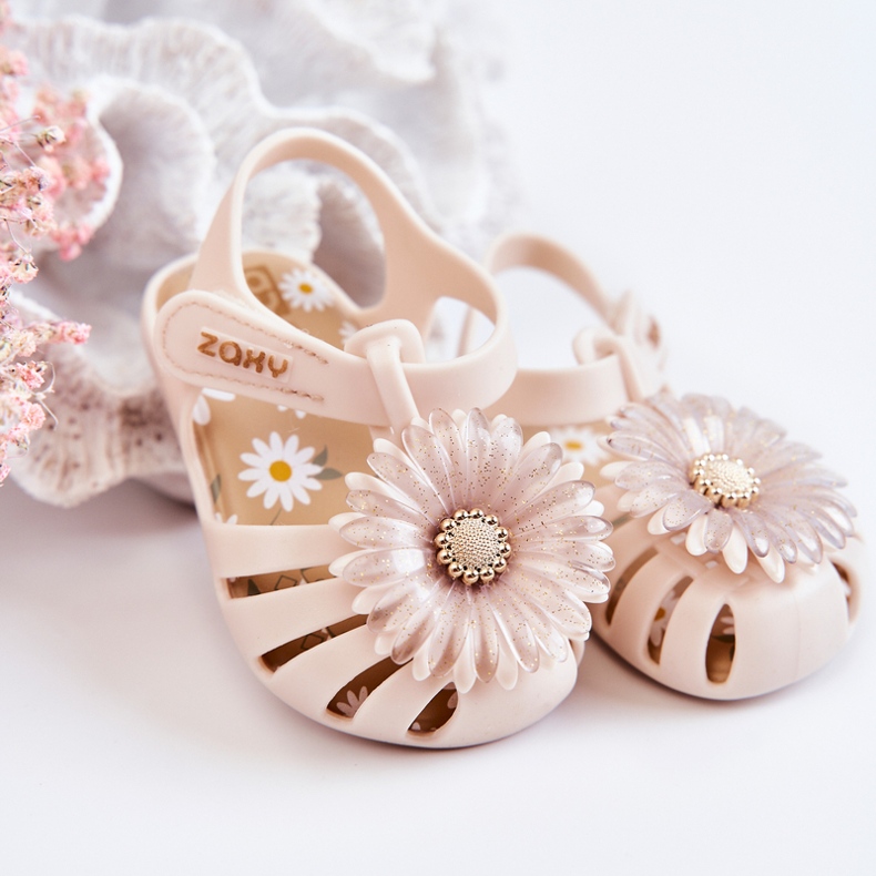 Barnsandaler med kardborre Doftande ZAXY JJ385031 Beige 1