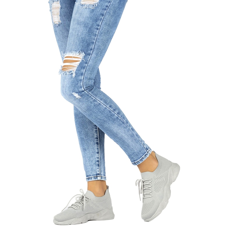 Filippo DTN2184/22 grå strumpor 1