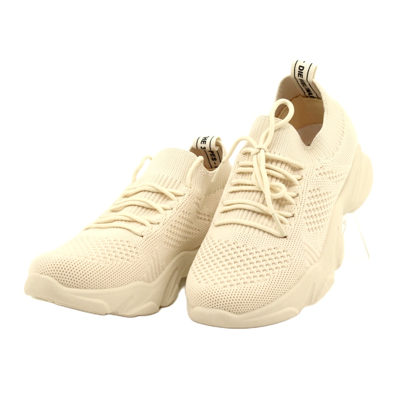 Filippo DTN2184/22 Beige Socks. 4