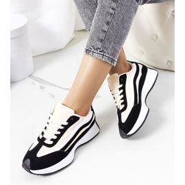 Svarta Hofste damsneakers beige 2