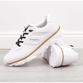 Fritidssportskor Bugatti M JJ153186 vita 2