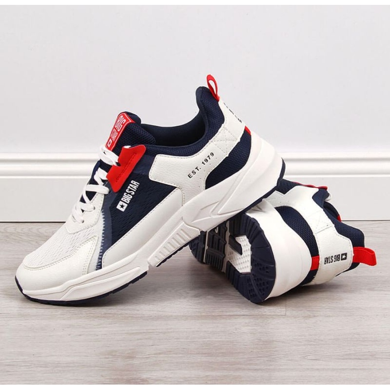 Big Star M JJ174399 vita sportskor 2