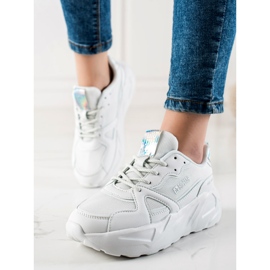 Sneakers för damer Big Star JJ274601 vit 2