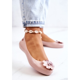Doftande gummiballerinor för kvinnor ZAXY JJ285051 Naken rosa 2