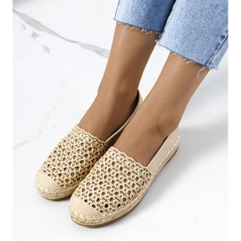 Kiomi beige espadrillor 1