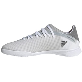Adidas X Speedflow.3 In Jr FY3315 fotbollsskor grå, vit nyanser av grått 1