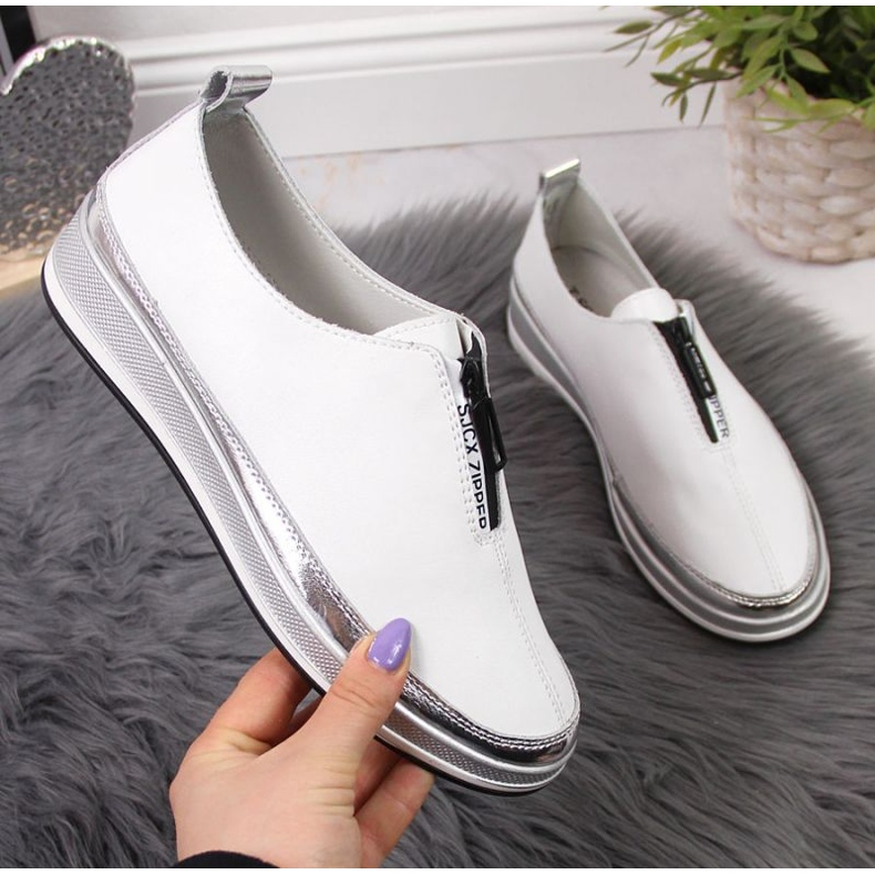 Läderskor T.Sokolski W SCA153A vit 1