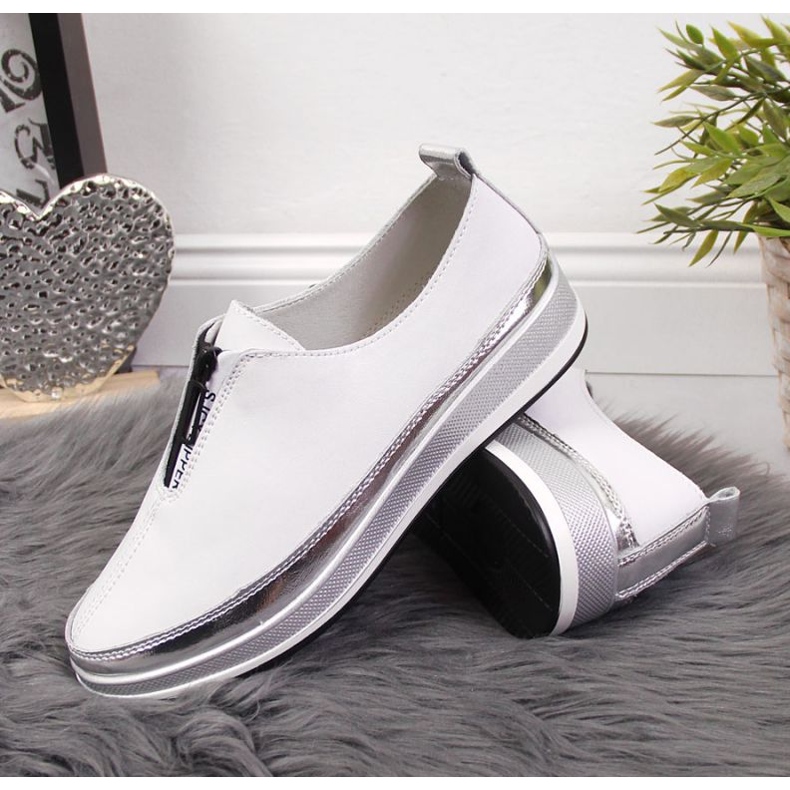 Läderskor T.Sokolski W SCA153A vit 2