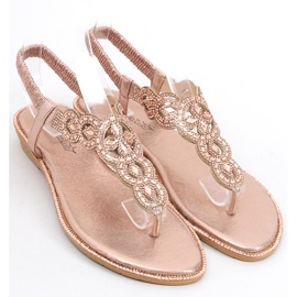 Saida Champagne flipflops rosa 2