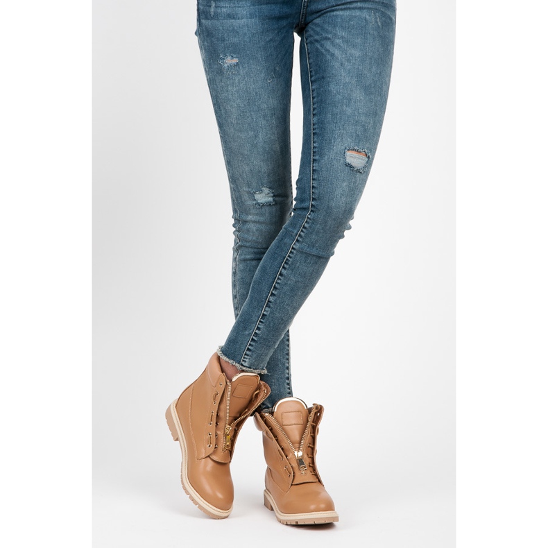 Vices Snygga Trappers På Ett Skjutreglage brun 2