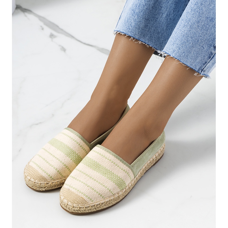 Gröna Juulke espadrillor 1