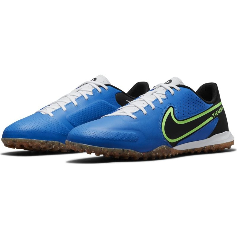Nike Tiempo Legend 9 Academy Tf M DA1191-403 fotbollsskor blå 2