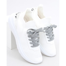 Otino White strumpor sportskor vit 1