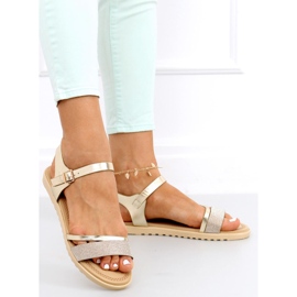 Tenda Gold damsandaler gyllene 1