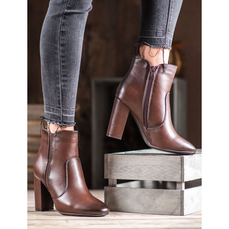 Super Mode Bruna stövlar med ekoläder 1