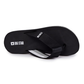 Herrflipflops Big Star JJ174519 Svart 1