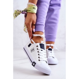 Klassiska låga sneakers Big Star JJ274255 Vit 1