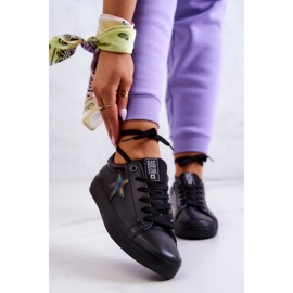 Läder Sneakers Star Big Star JJ274243 Svart 1