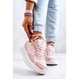 Fashionabla Sneakers Sportskor Big Star JJ274595 Rosa 2