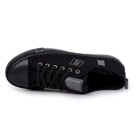 Låga sneakers för män Big Star JJ174139 Svart 1