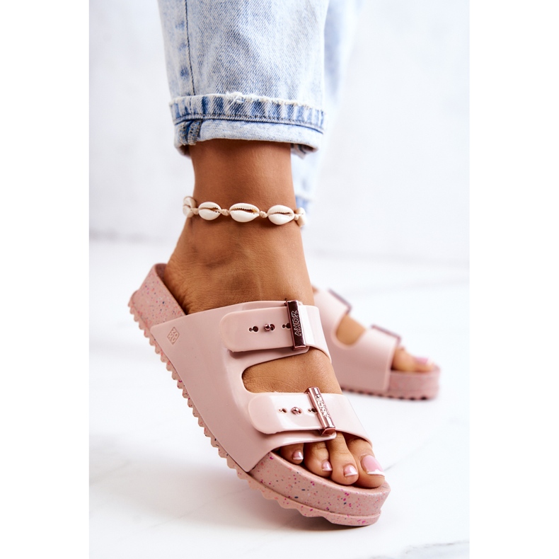 Fashionabla Doftande ZAXY JJ285083 Tofflor Ljusrosa 2