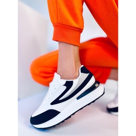 Naila Svarta sportskor för kvinnor vit 2