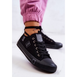 Klassiska låga sneakers Big Star JJ274257 Svart 2