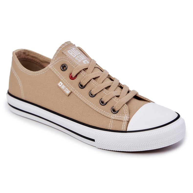 Låga sneakers för män Big Star JJ174382 Beige 1