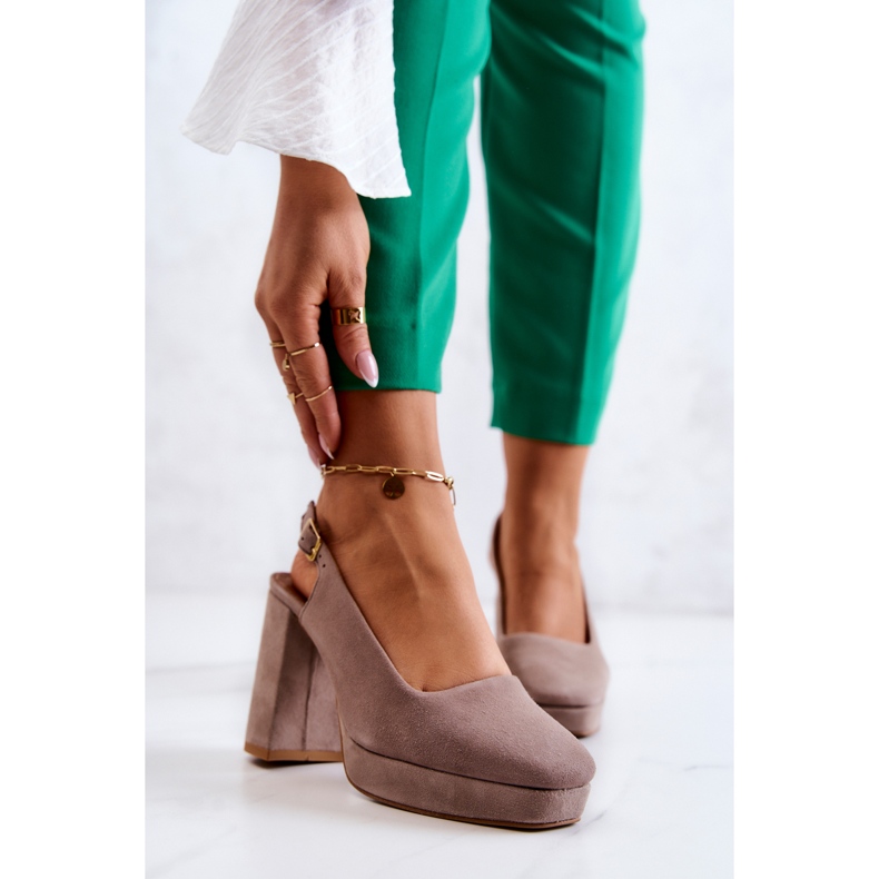 Mocka Pumps Maciejka 05441-10 Beige 1