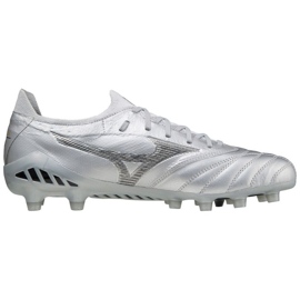 Mizuno Morelia Neo Iii ß Elite Md M P1GA219103 fotbollsskor grå silver- 1
