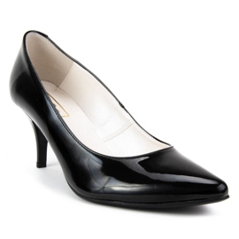 Filippo 2161 Black Lacquer Pumps svart 1