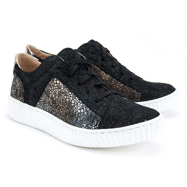 Filippo 480S Skor Svart Guld gyllene 2